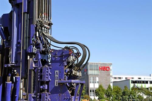 HSD Logo mit Bagger